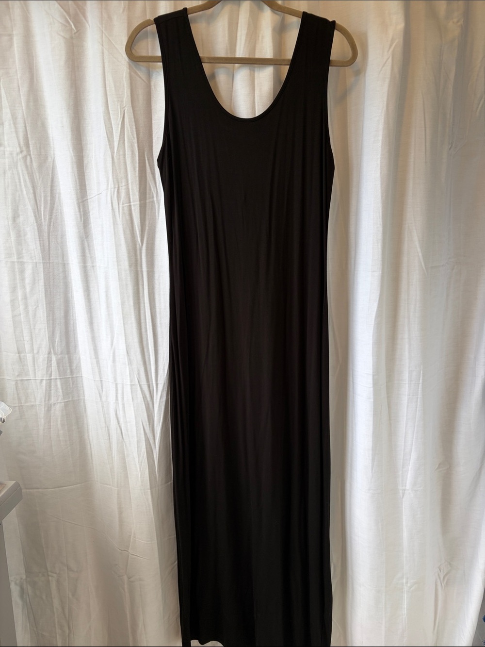 Mario Serrani Black Sleeveless Maxi Dress